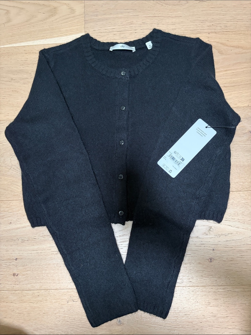 ALO Yoga Cashmere New Class Cropped Cardigan